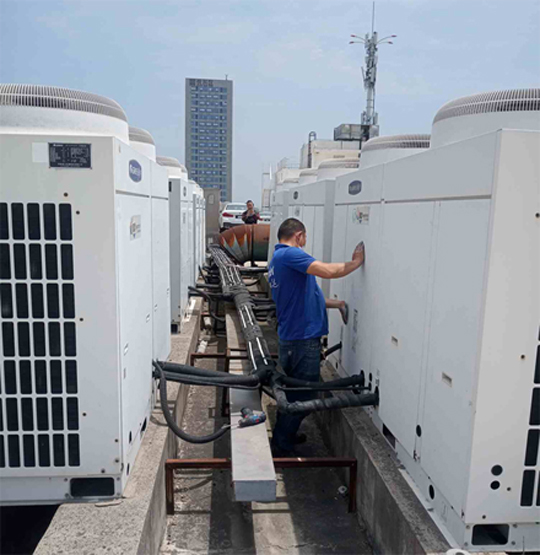 岳普湖中央空调制热和不制冷系统维修方法